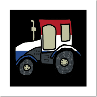 Dutch Farm Tractor Protests Posters and Art